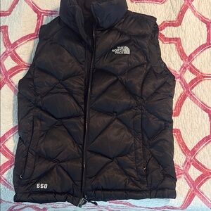 The North Face Black Puffer Vest